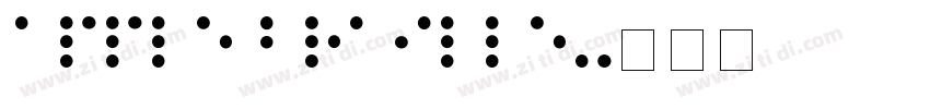 Apple Braille字体转换